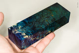 Stabilized box elder burl wood block