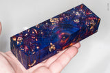 Stabilized box elder burl wood block