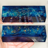 Stabilized box elder burl wood block