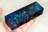Stabilized box elder burl wood block