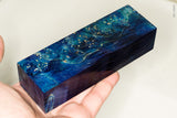 Stabilized box elder burl wood block