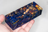 Stabilized box elder burl wood block