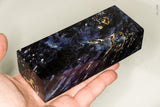 Stabilized box elder burl wood block