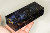 Stabilized box elder burl wood block