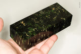 Stabilized box elder burl wood block