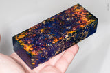 Stabilized box elder burl wood block