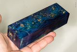Stabilized box elder burl wood block