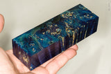 Stabilized box elder burl wood block