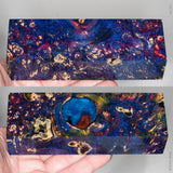 Stabilized box elder burl wood block