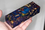 Stabilized box elder burl wood block