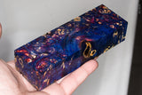 Stabilized box elder burl wood block