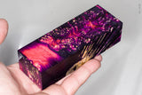Stabilized box elder burl wood block