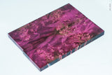 Stabilized box elder burl wood scales