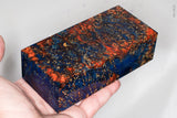 Large stabilized box elder burl wood block