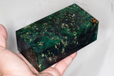 Large stabilized box elder burl wood block
