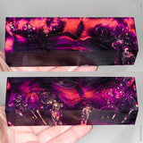 Stabilized box elder burl wood block