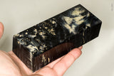 Stabilized box elder burl wood block
