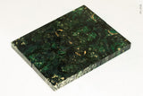 Stabilized box elder burl wood scales