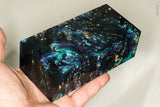 Large stabilized box elder burl wood block