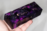 Stabilized box elder burl wood block