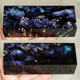 Stabilized box elder burl wood block