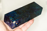 Stabilized box elder burl wood block