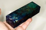 Stabilized box elder burl wood block