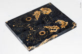 Stabilized box elder burl wood scales