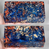 Large stabilized box elder burl wood block
