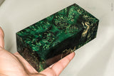 Large stabilized box elder burl wood block