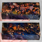 Stabilized box elder burl wood block
