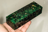 Stabilized box elder burl wood block
