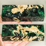 Stabilized box elder burl wood block