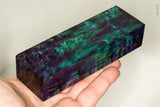 Stabilized masur karelian birch wood block