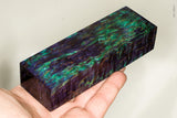 Stabilized masur karelian birch wood block
