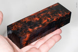Stabilized masur karelian birch wood block