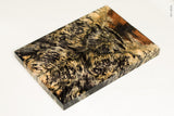 Stabilized box elder burl wood scales