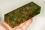 Stabilized box elder burl wood block