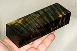 Stabilized curly cottonwood block
