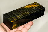 Stabilized curly cottonwood block