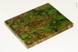 Stabilized box elder burl wood scales