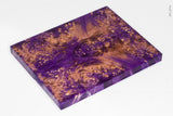 Stabilized box elder burl wood scales