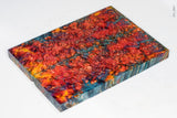 Stabilized box elder burl wood scales