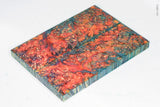 Stabilized box elder burl wood scales