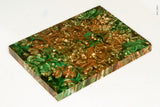 Stabilized box elder burl wood scales