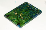 Stabilized box elder burl wood scales