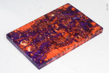 Stabilized box elder burl wood scales