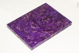 Stabilized box elder burl wood scales