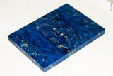 Stabilized box elder burl wood scales