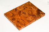 Stabilized box elder burl wood scales